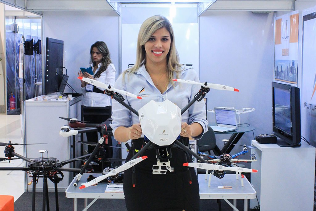 trabalho com drone.