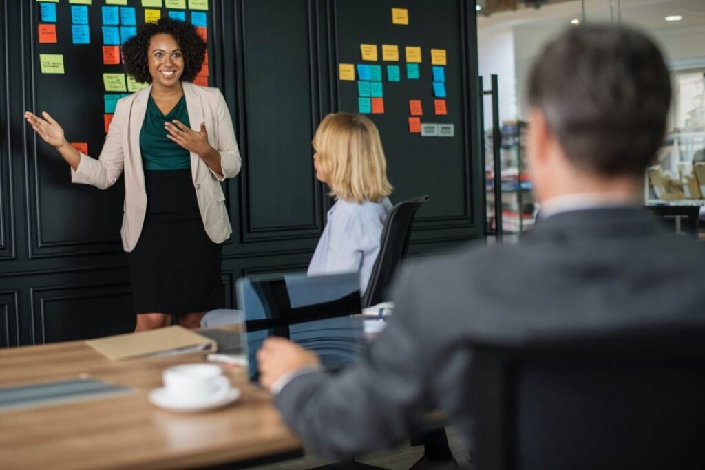 liderança em eventos